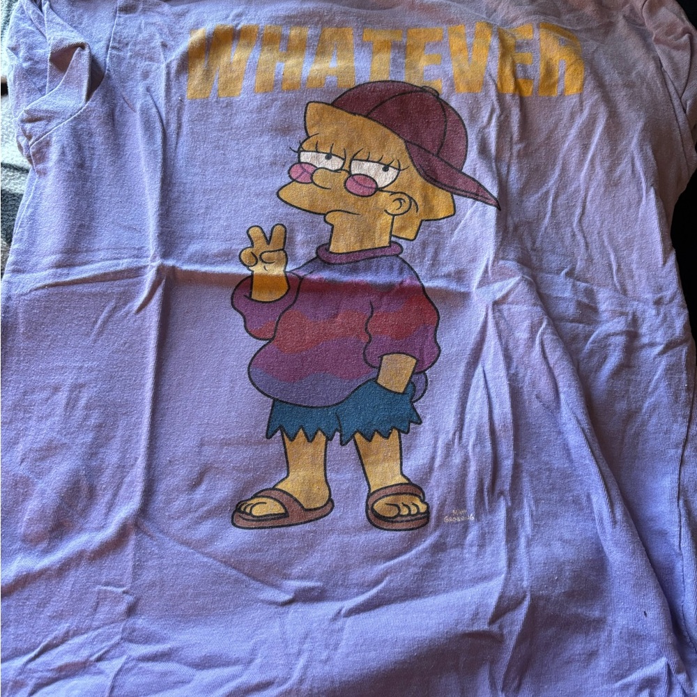 Kids Purple Graphic T-Shirt